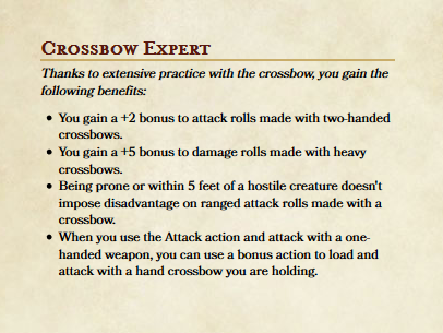 simple crossbow 5e